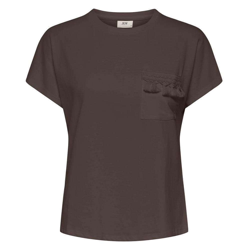 T-Shirt Marron Femme JDY Ilse Pocket 1