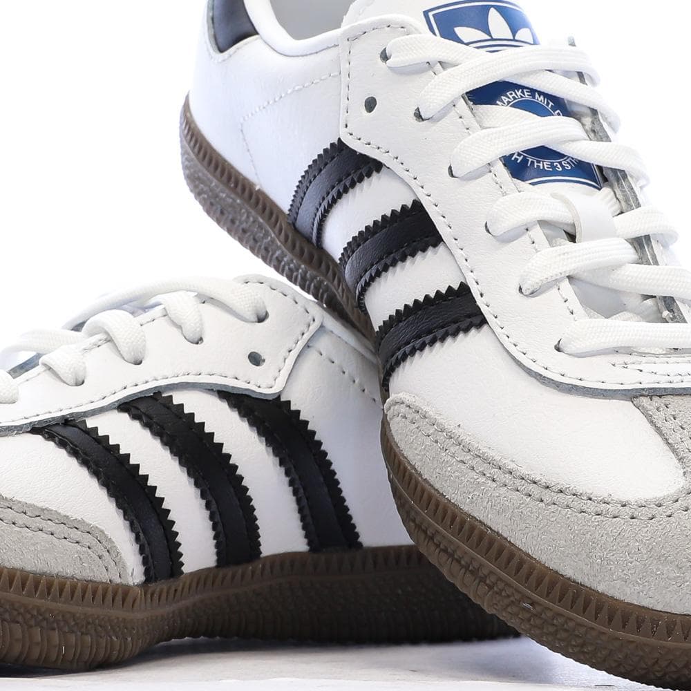 Baskets Adidas Samba Blanches Mixte Junior 7