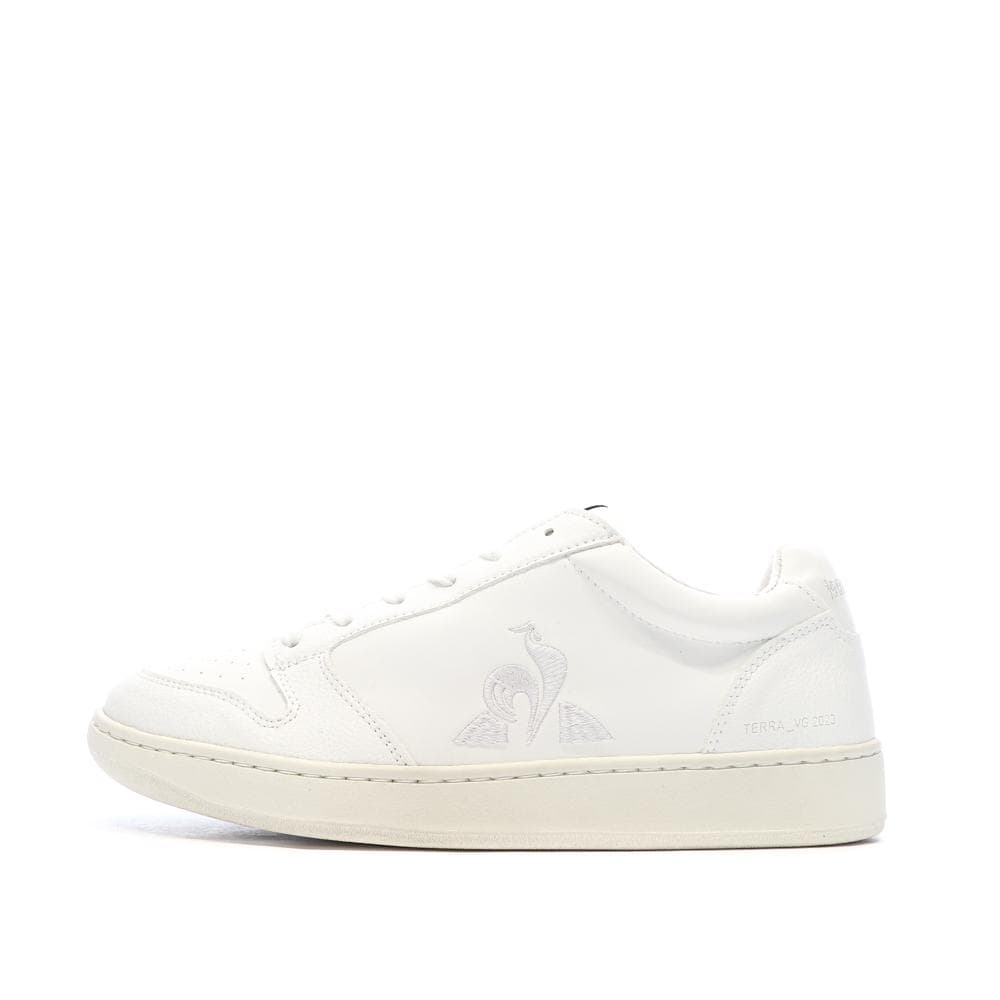 Baskets Blanches Mixte Le Coq Sportif Terra 1