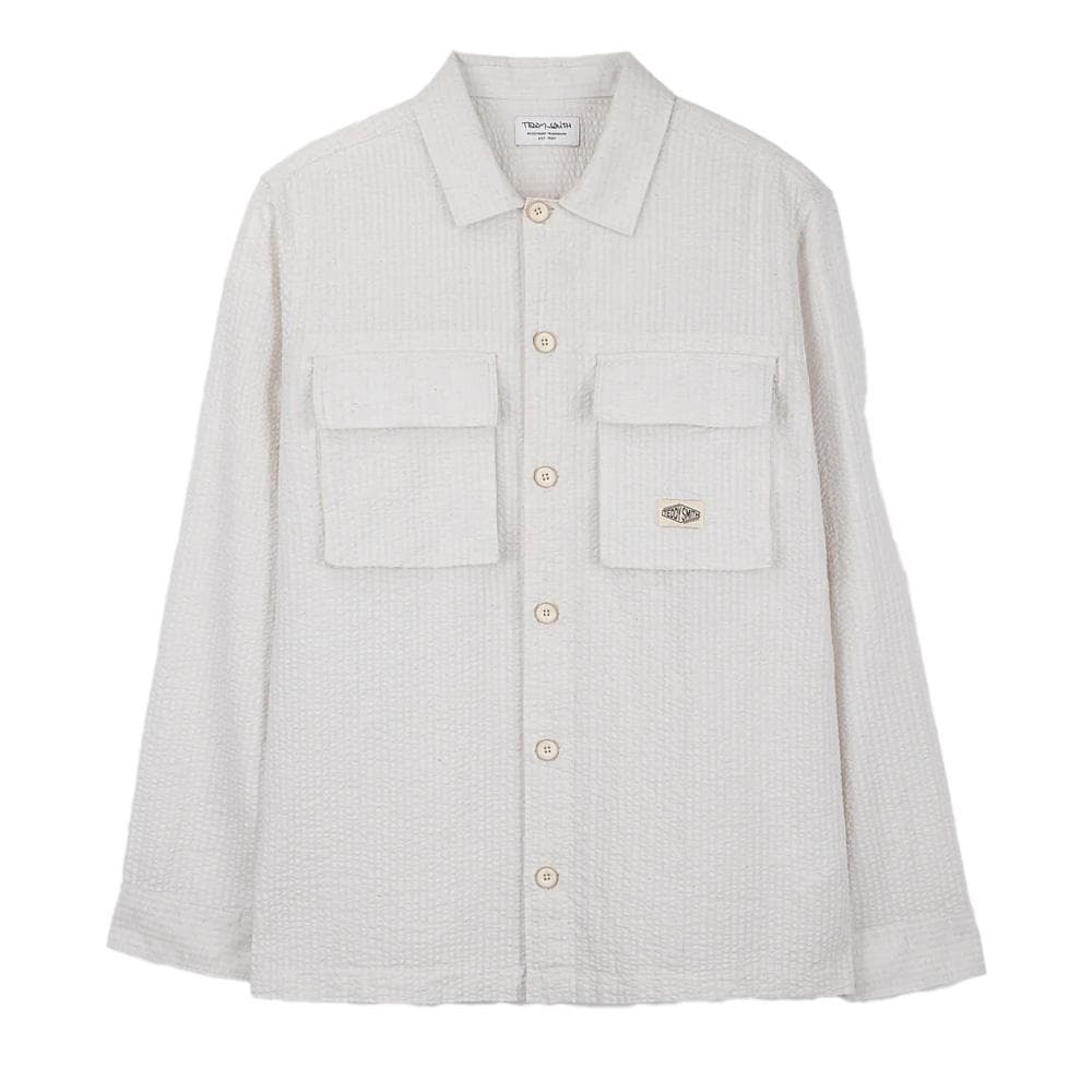 Chemise Ecru Homme Teddy Smith Justo 1