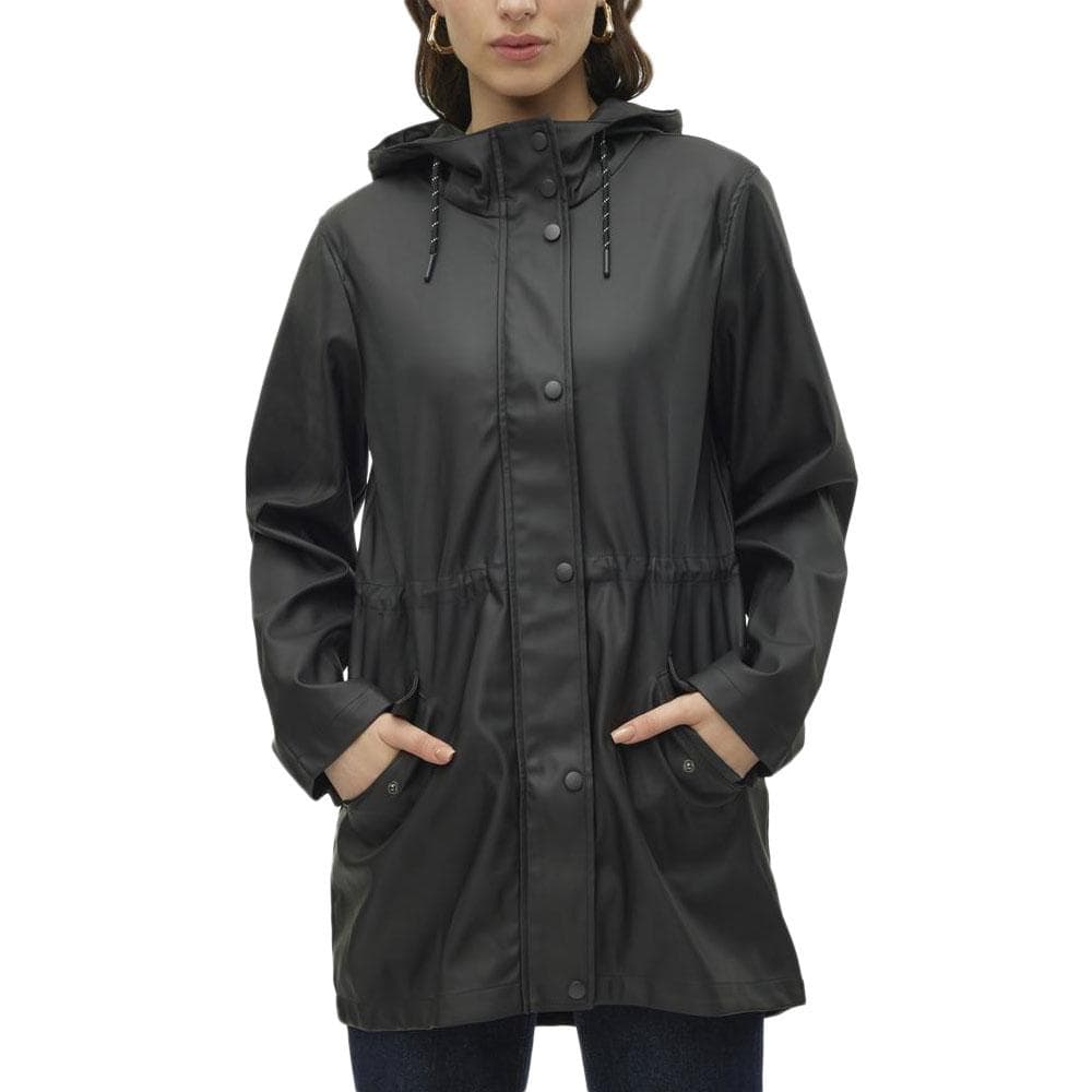 Parkas Imperméable Noir Femme Vero Moda Vmmalou 1