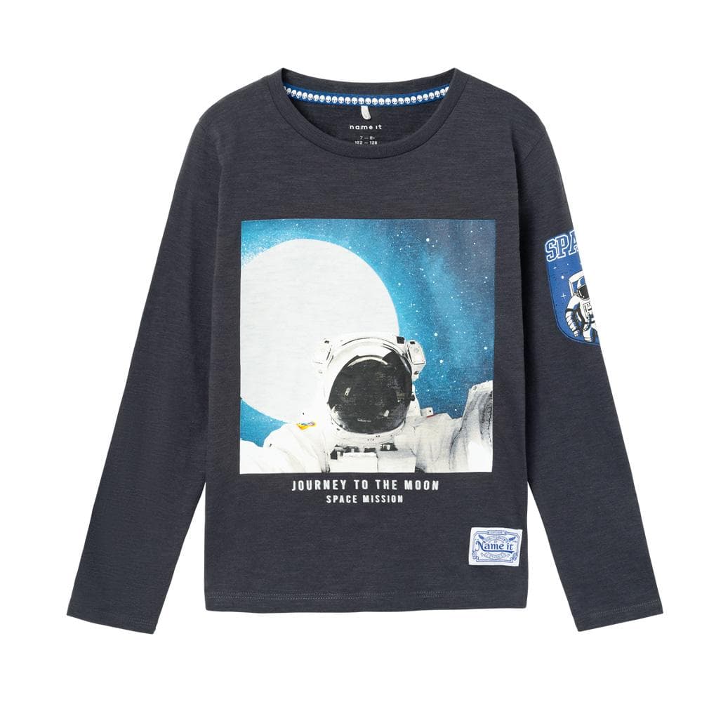 T-Shirt Gris Garçon Name it Nobbe 1