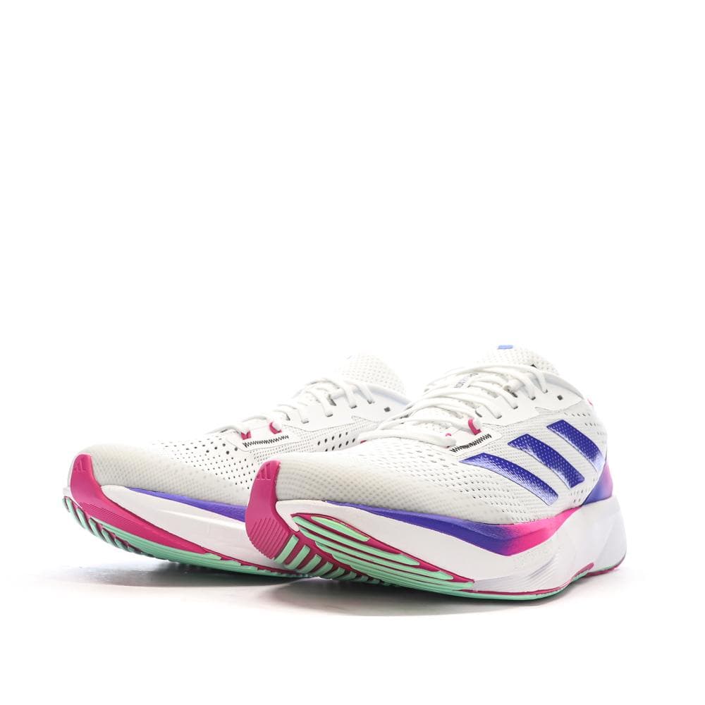 Chaussures de running Blanches Homme Adidas Adizero 6