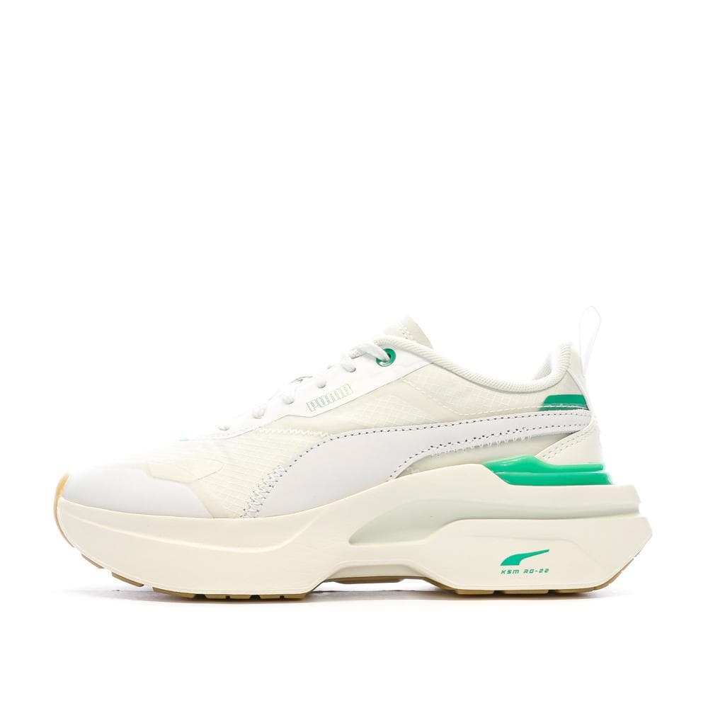 Baskets Écru/Vert Femme PUMA Kosmo Rider 1