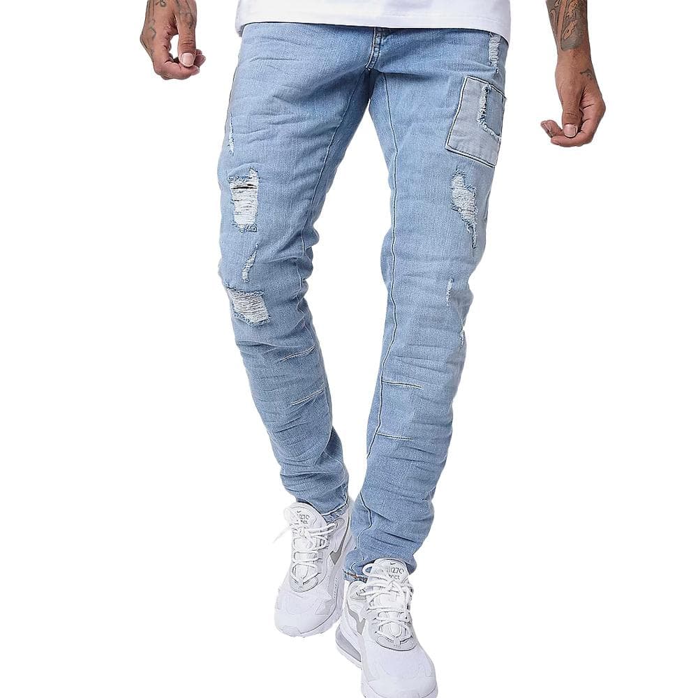 Jeans Slim Bleu Homme Project X Paris TP21001 1