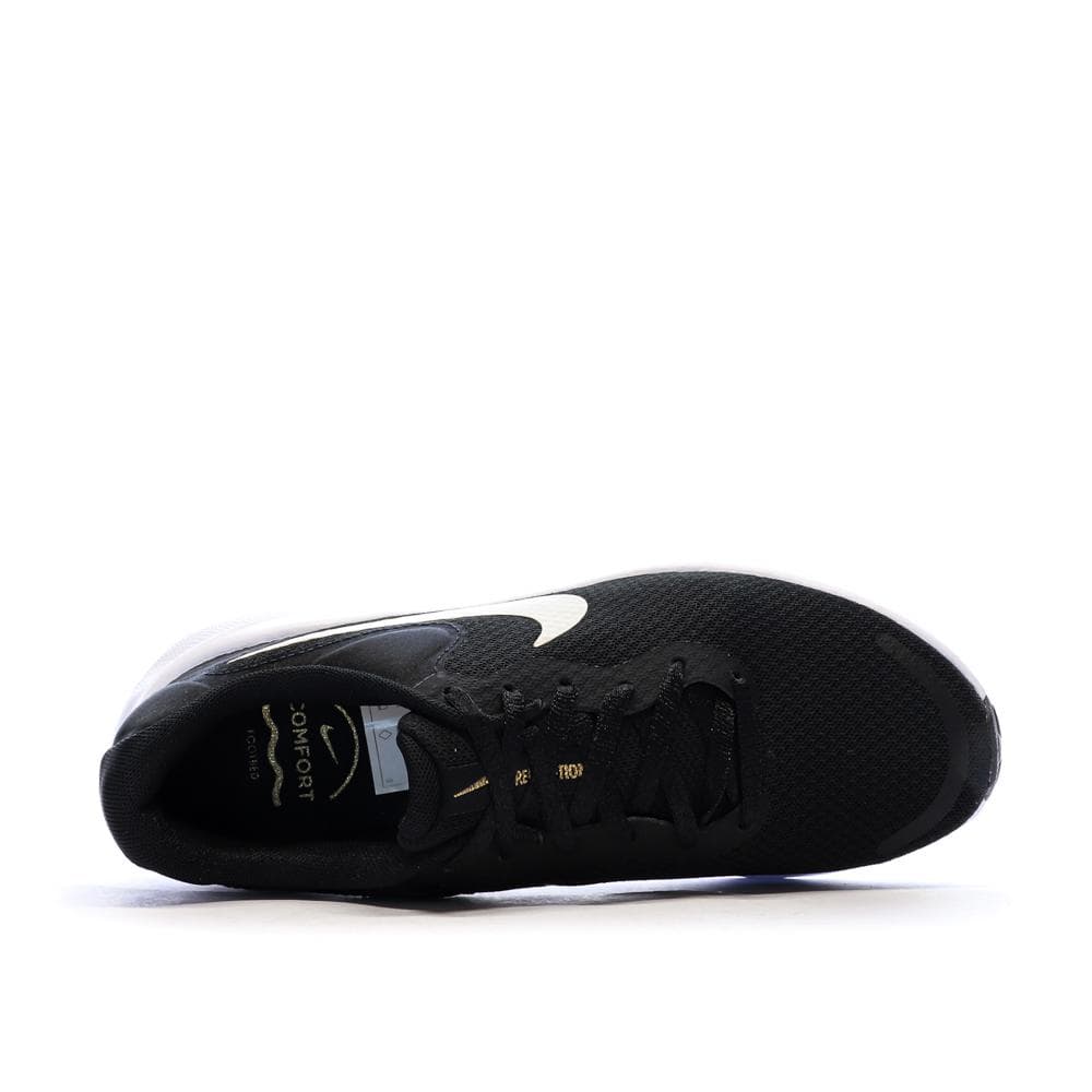 Chaussures de running Noires Femme Nike Revolution 4