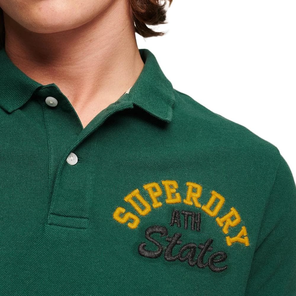 Polo Vert Homme Superdry Vintage Superstate 2