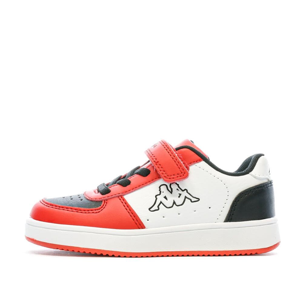 Baskets Blanc/Rouge Garçon KAPPA Malone 1