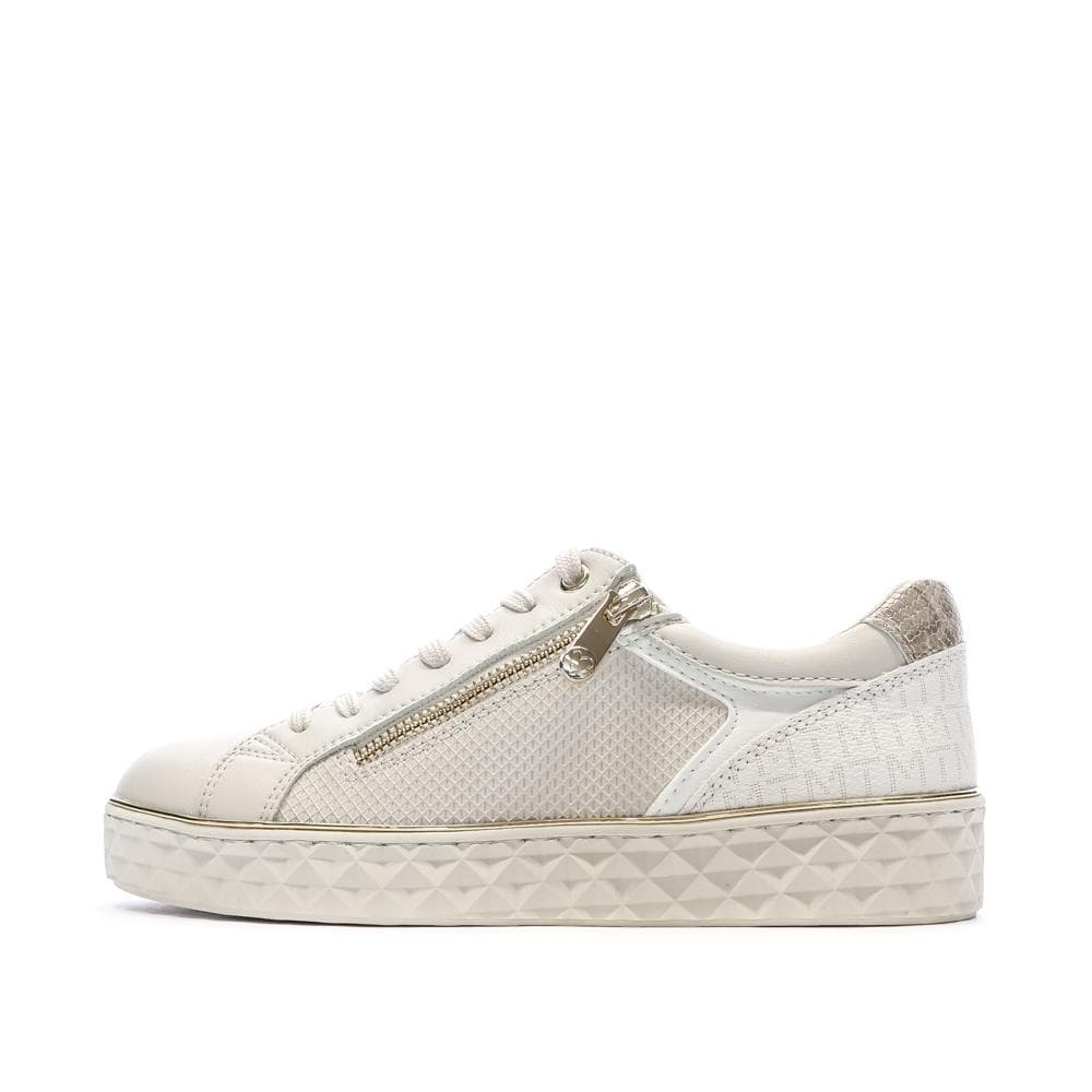 Baskets Beige Femme Marco Tozzi Cream Comb 1