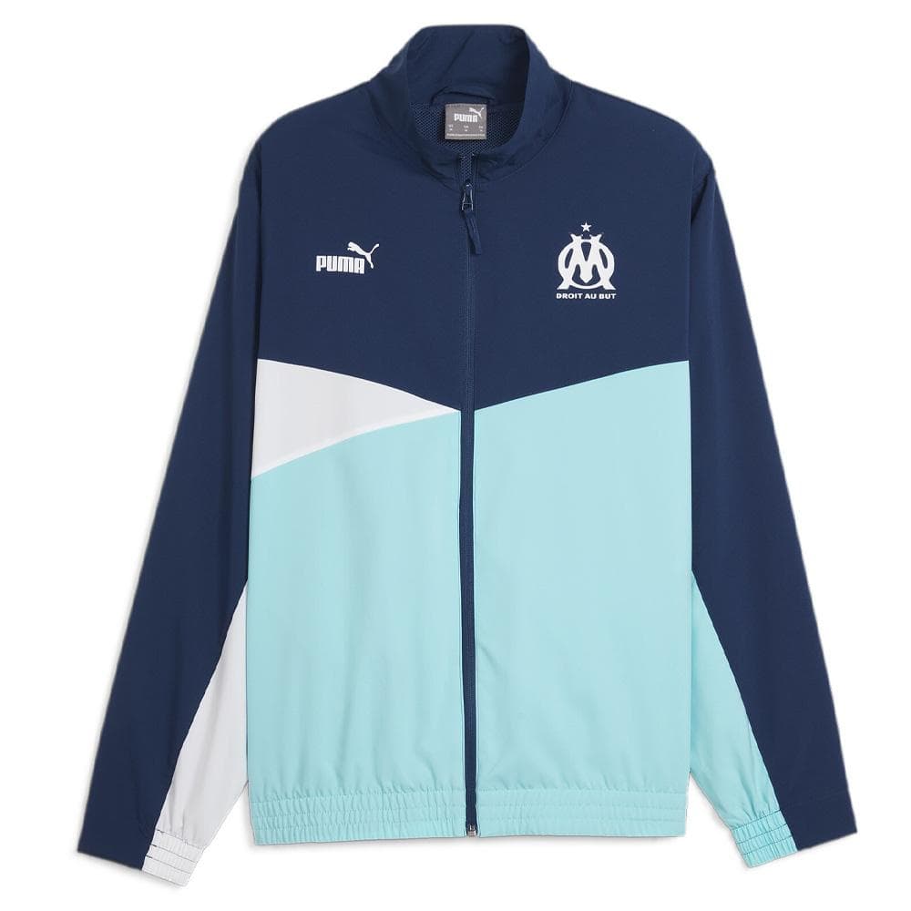 OM Veste Bleu Homme Puma Woven 2023/2024 1