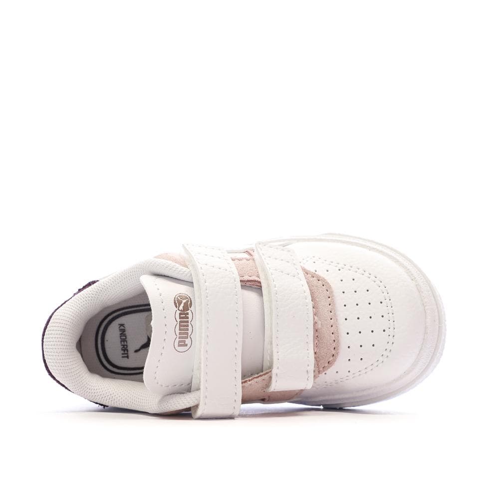 Baskets Blanc/Rose Puma Cali Court Match 4