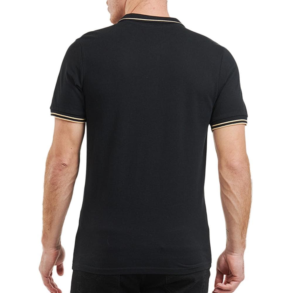 Polo Noir Homme Kappa Ezio 2