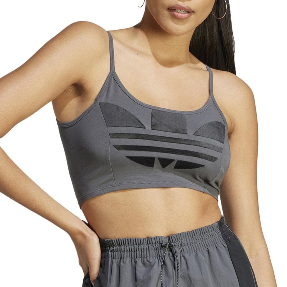 Brassière Grise Femme Adidas II5646 1