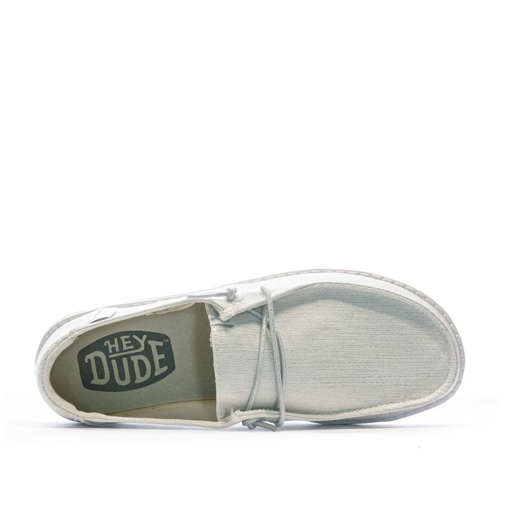 Chaussures Écru Pailettée Femme Hey Dude Wendy Glitter 4