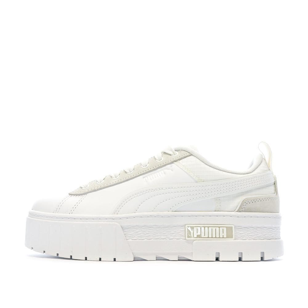 Baskets Blanches Femme Puma Mayze Tech 1