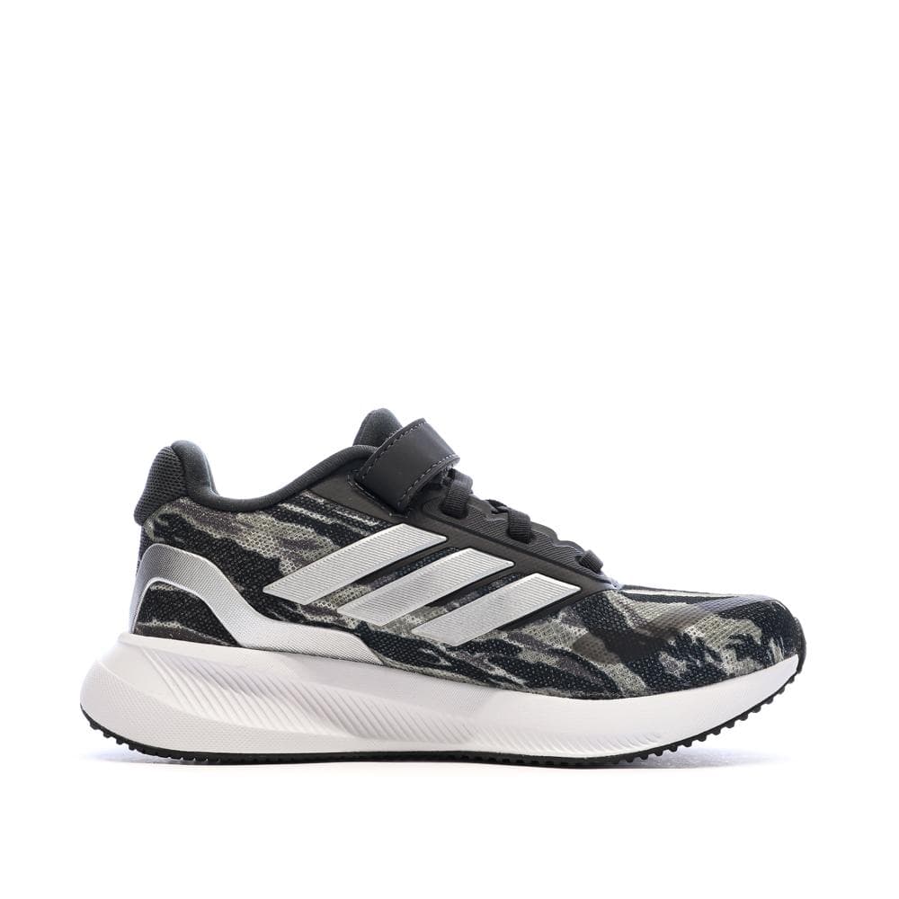 Baskets Noir/Beige Garçon Adidas Runfalcon 5 2
