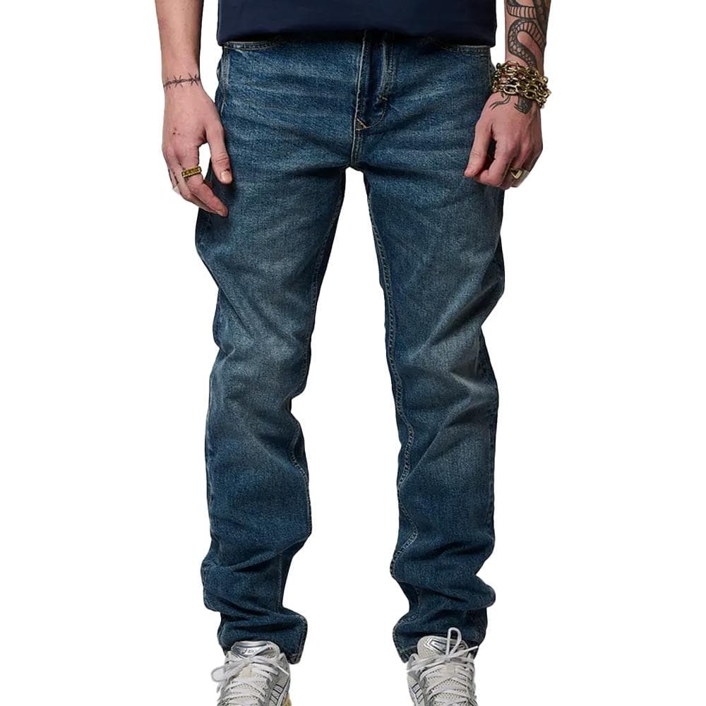 Jean Slim Bleu Foncé Homme Kaporal Doker 1