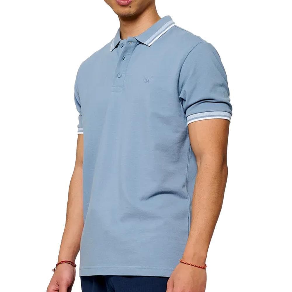 Polo Bleu Homme Kaporal JARODE25 1