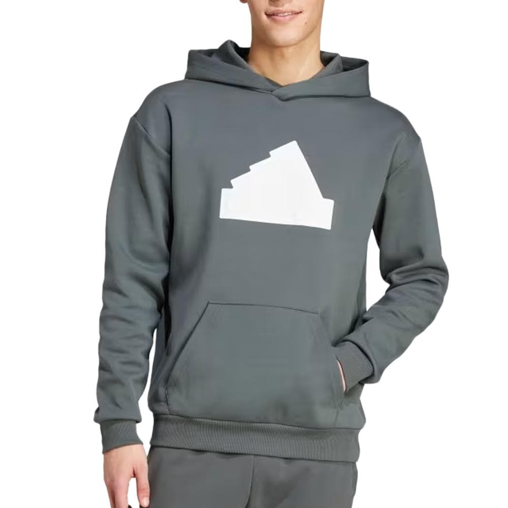 Sweat à Capuche Gris Homme Adidas M Fi Bos Hd 1