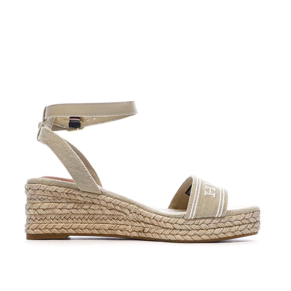 Sandales Beiges Femme Tommy Hilfiger Espad 2
