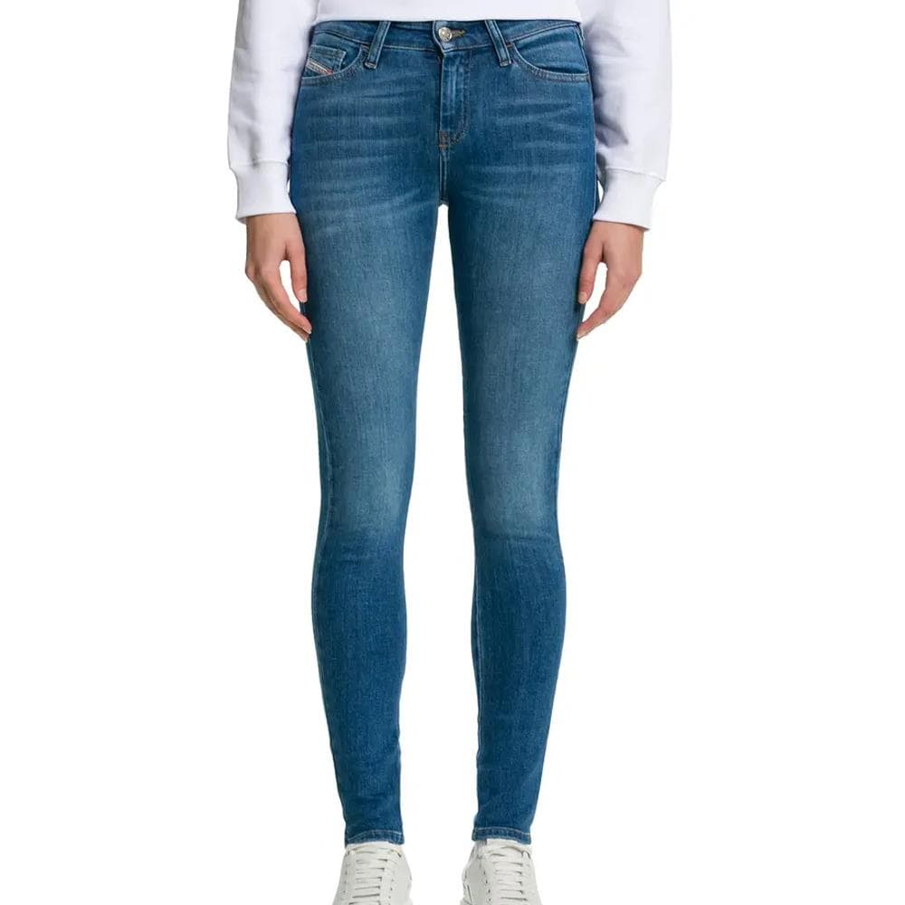 Jean Slim Bleu Femme Diesel Slandy 1