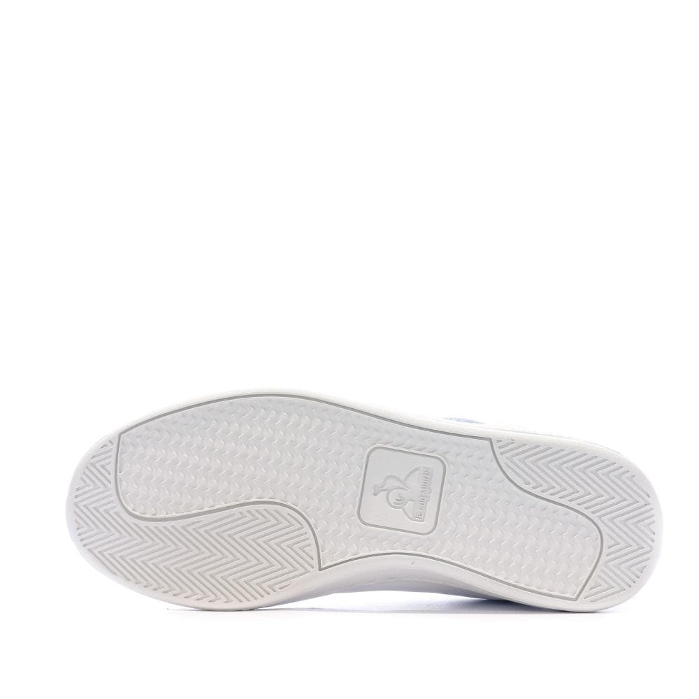 Baskets Blanc/Bleu Femme Le Coq Sportif Court Classic 5