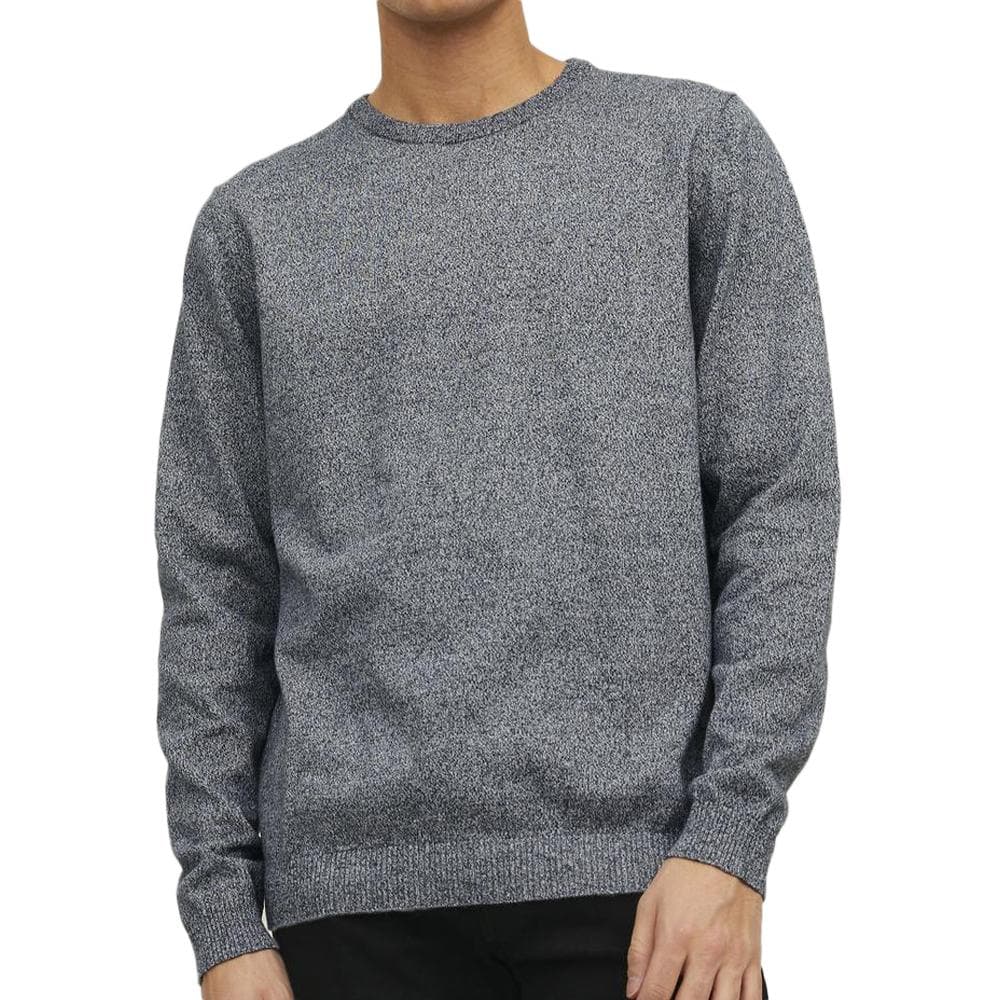 Pull Gris Homme Jack & Jones Basic Knit 1