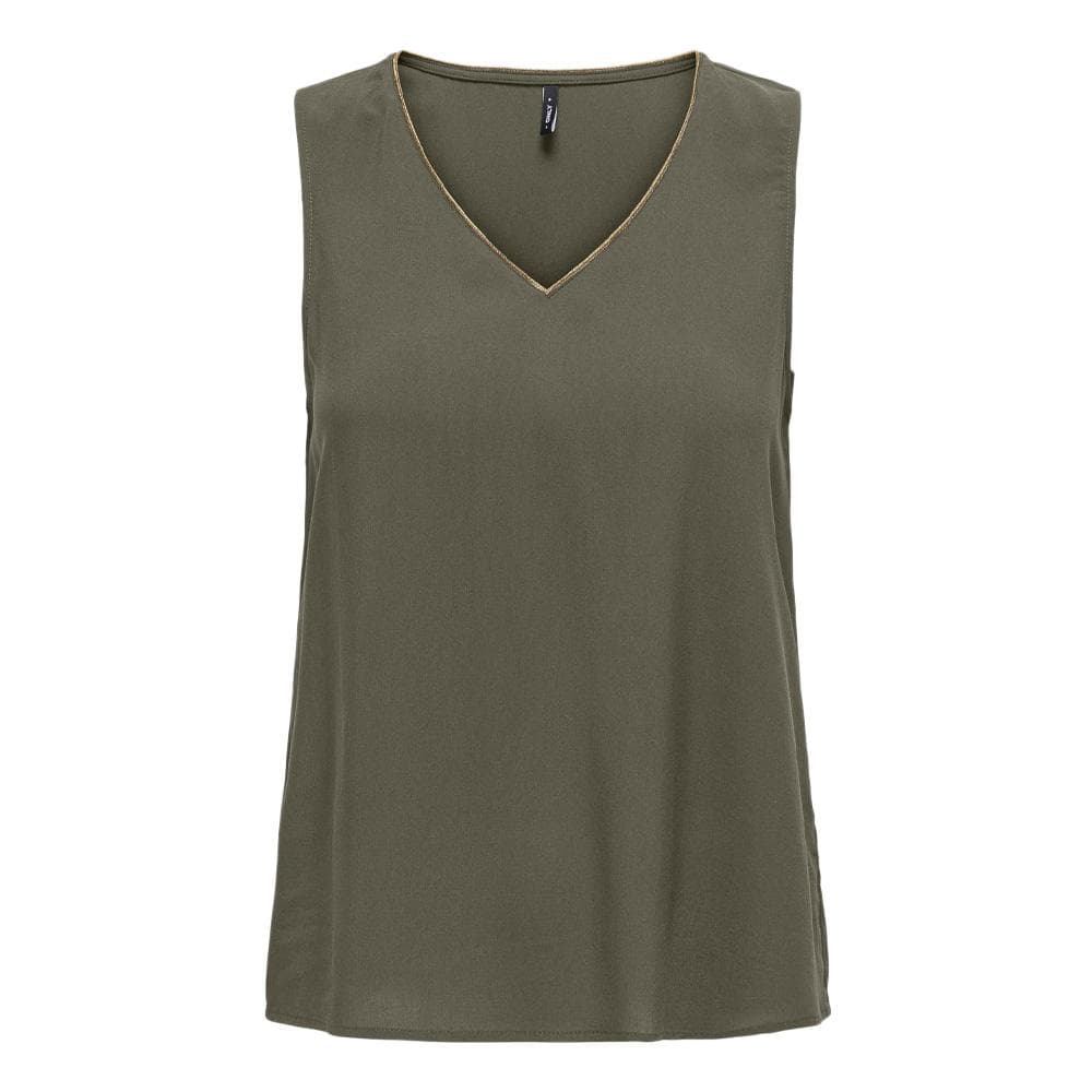 T-Shirt Kaki Femme Only Onlselina 1