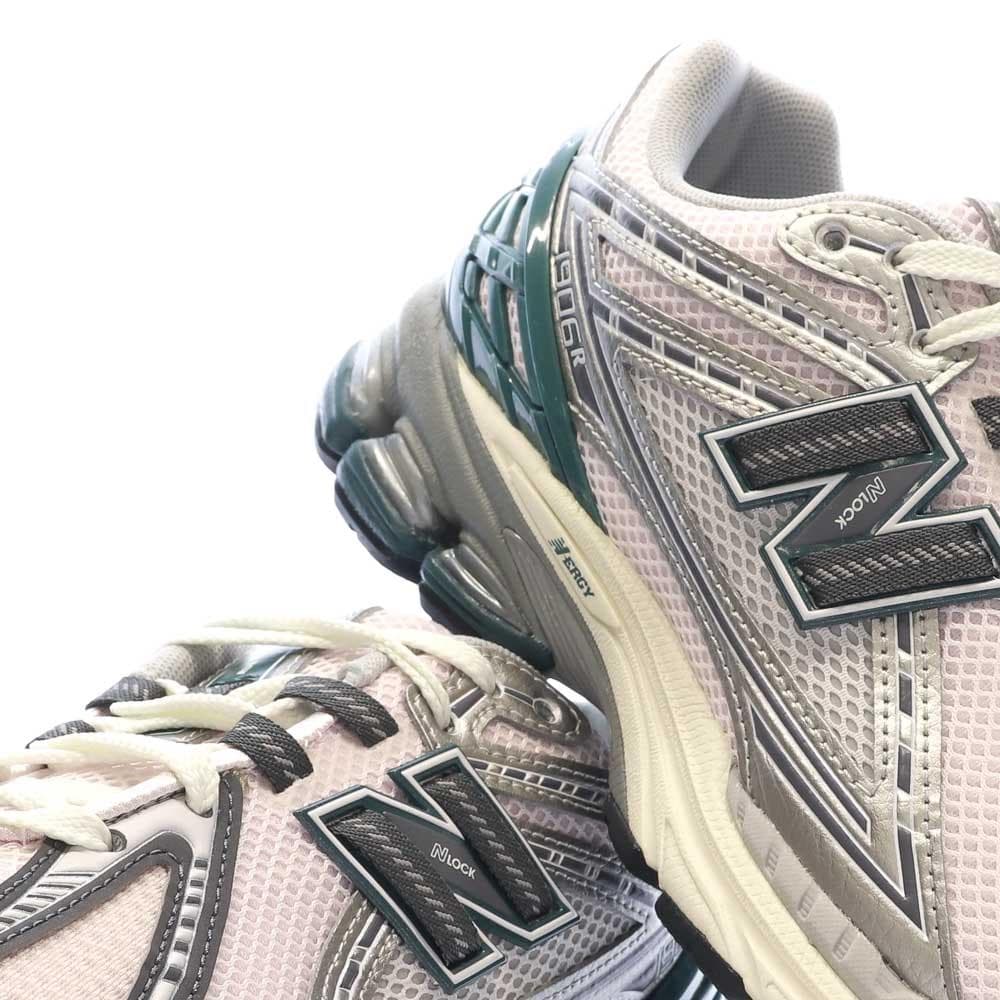 New Balance 1906 Baskets Gris/Rose/Vert Homme 7