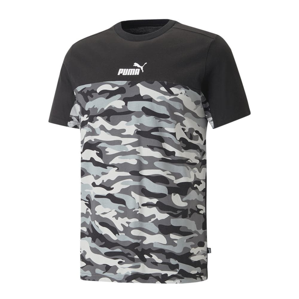 T-shirt Noir Homme Puma Camo 673335 1
