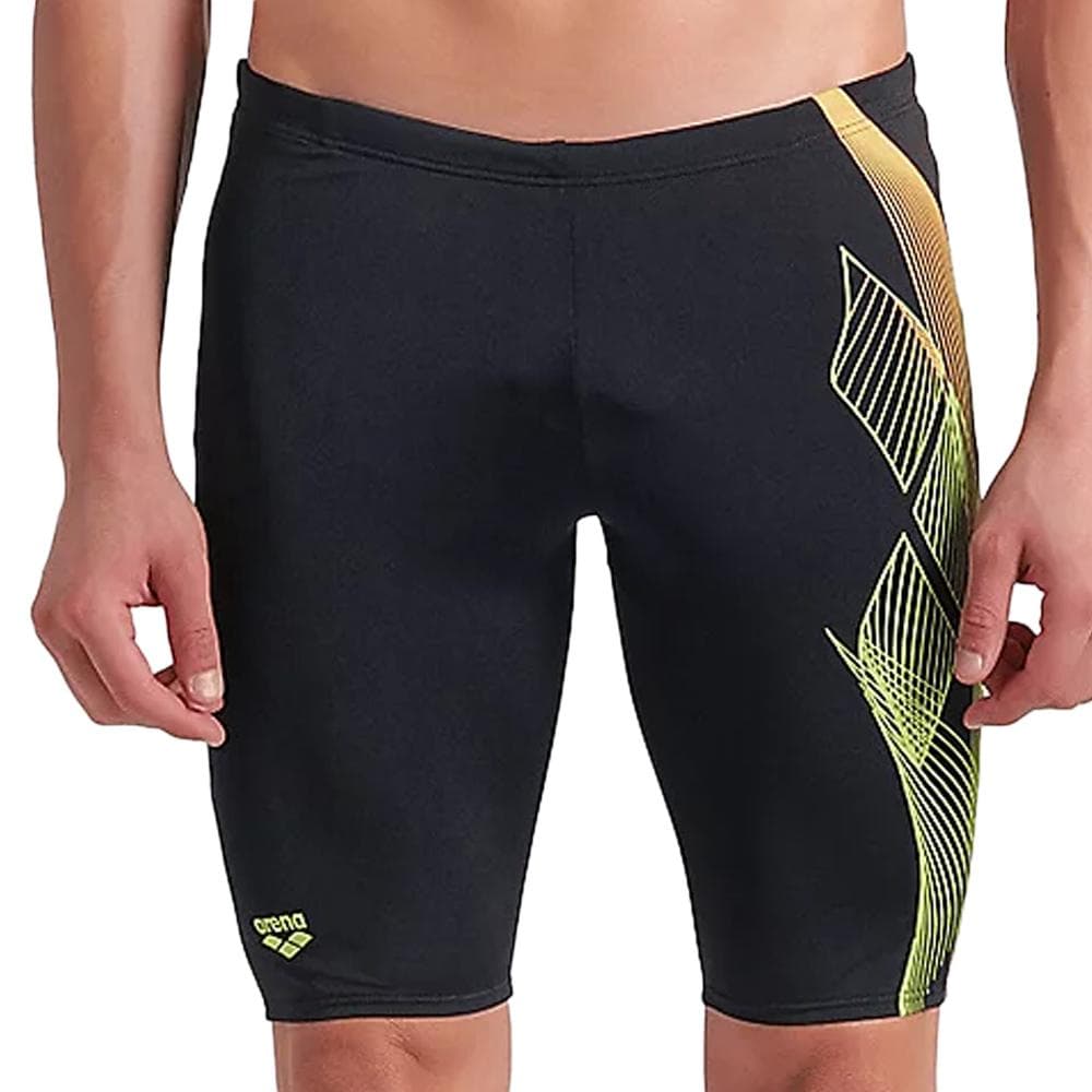 Boxer de Bain Noir/Vert Garçon Arena Jammer 1