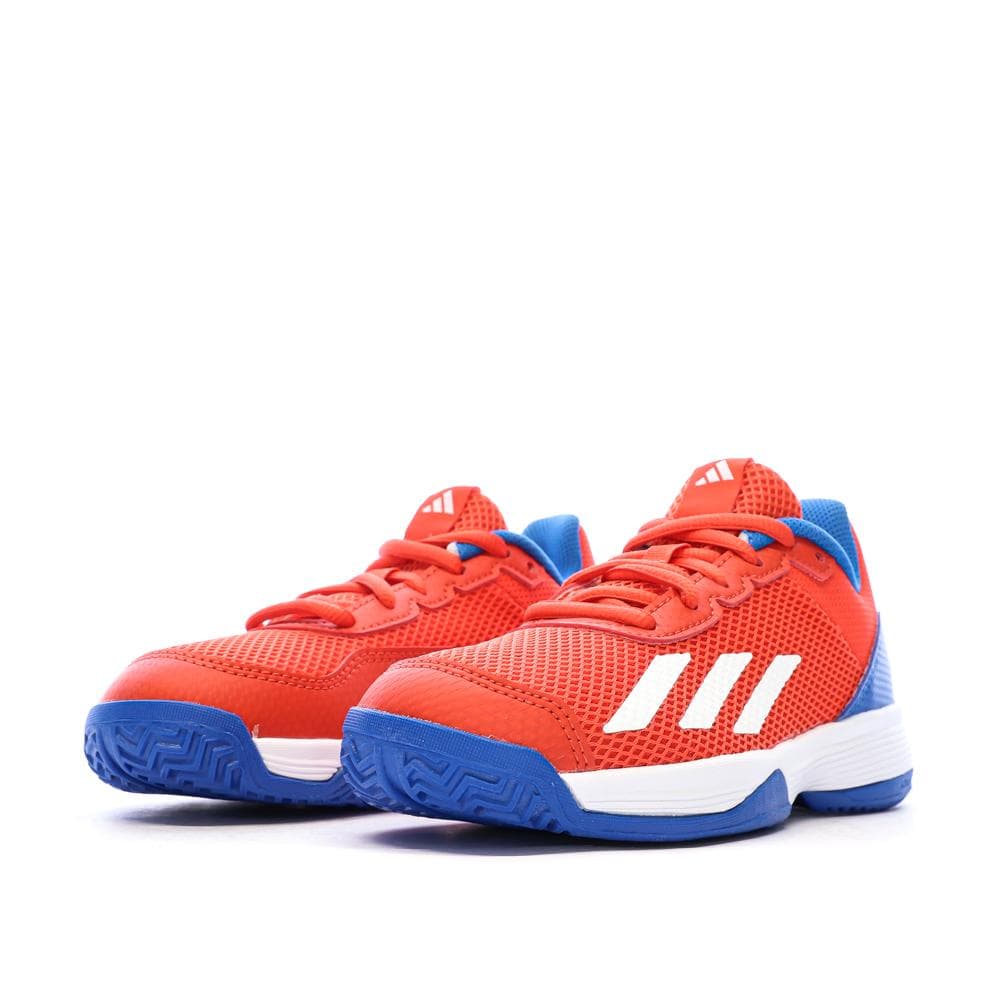 Baskets Rouges/Bleu Garçon Adidas Courtflash 7