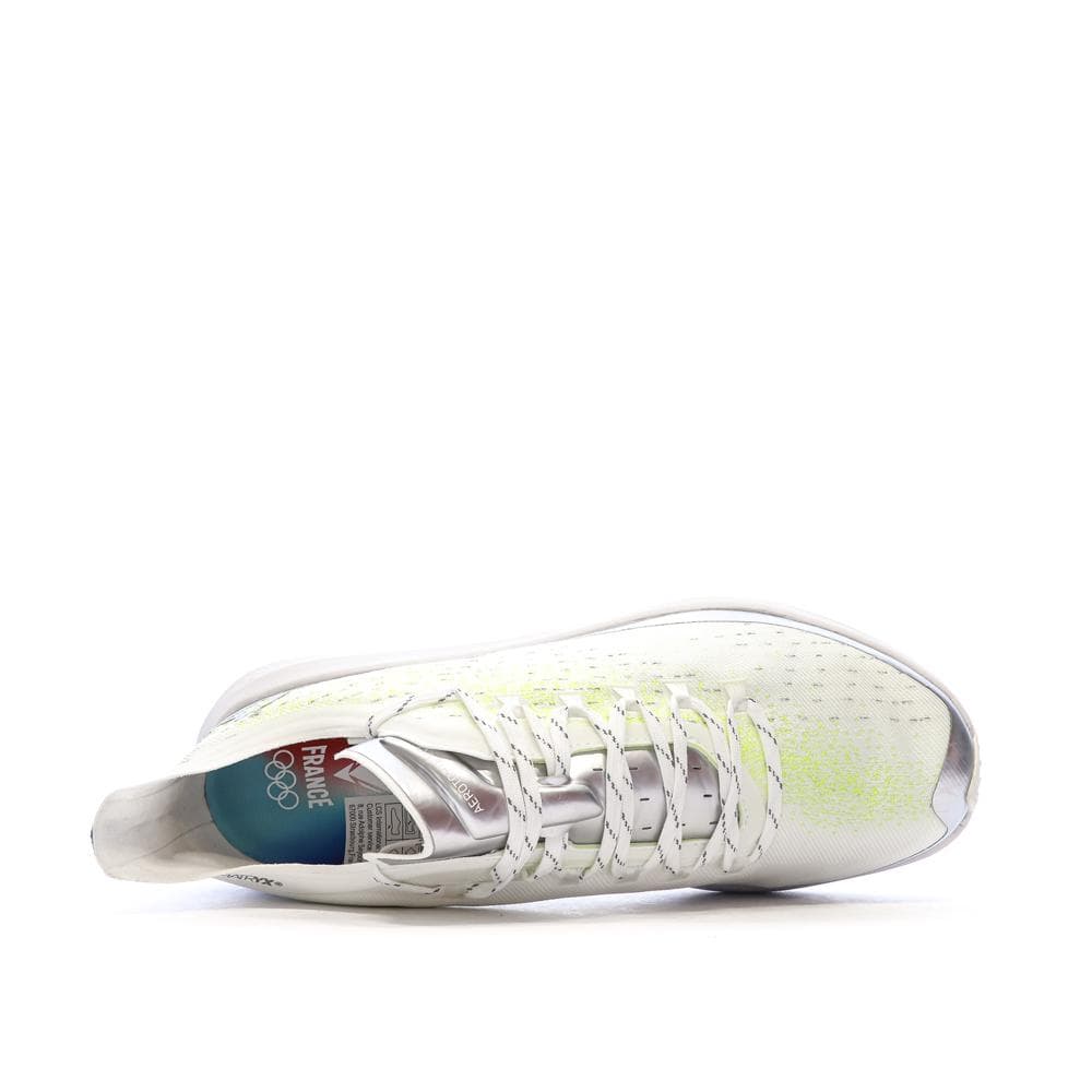 Baskets Blanc/Jaune Homme Le Coq Sportif Oly 4