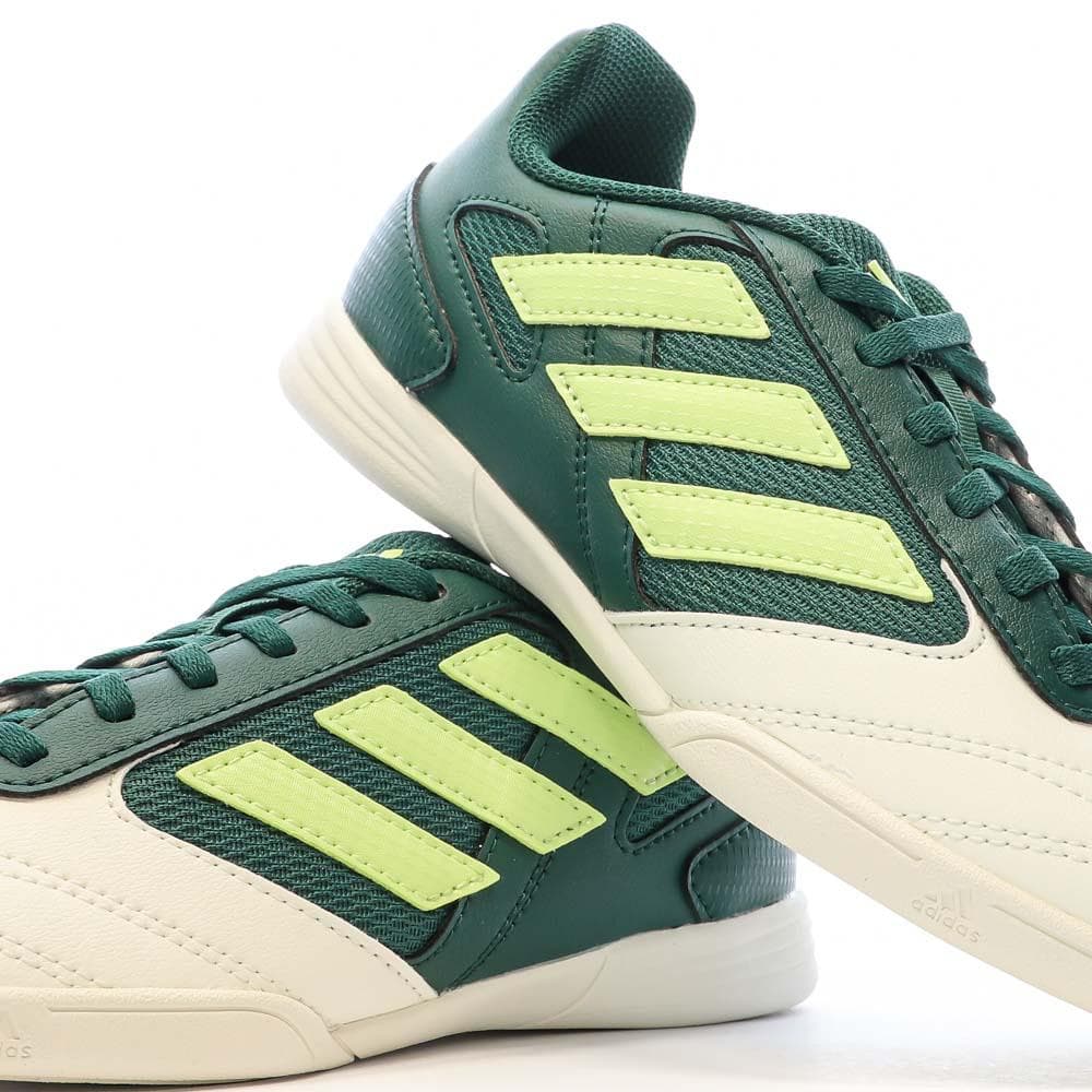 Chaussures de Futsal Vert Garçon Adidas Super Sala 2 7