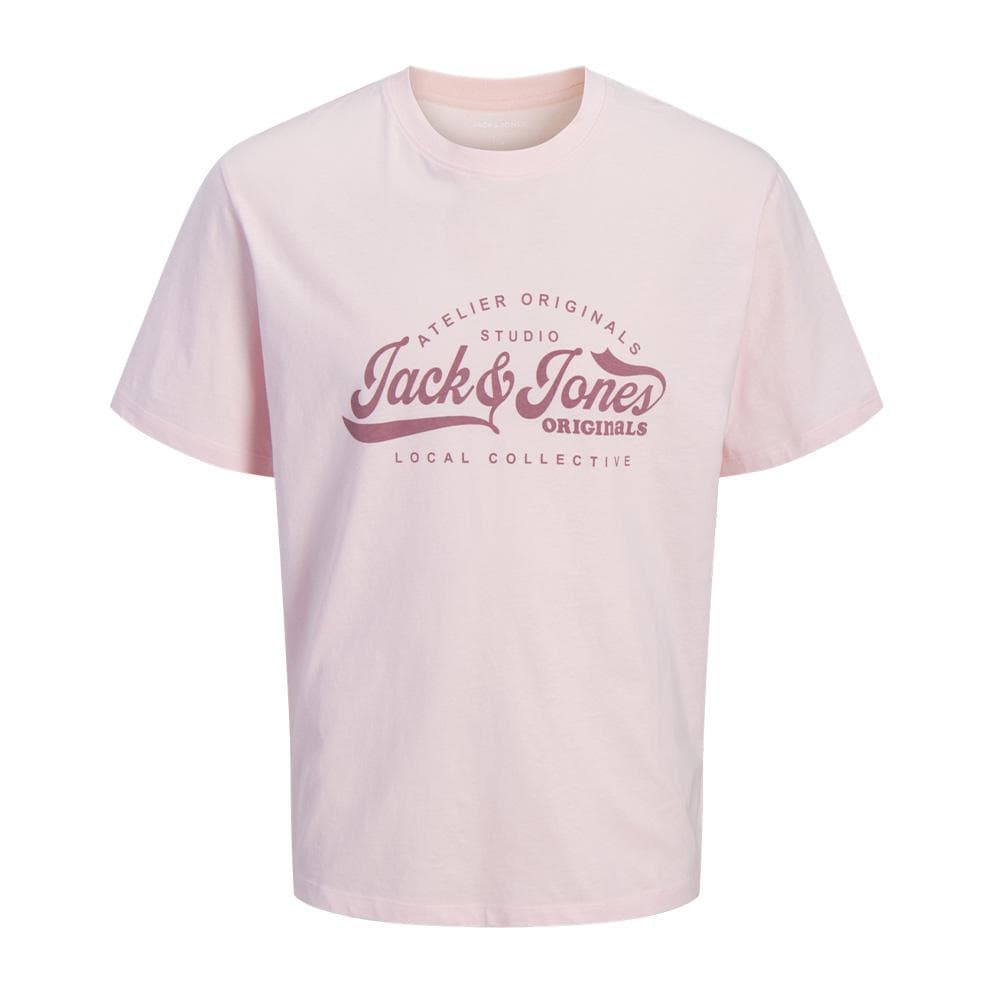 T-Shirt Rose Homme Jack & Jones Jordean 1