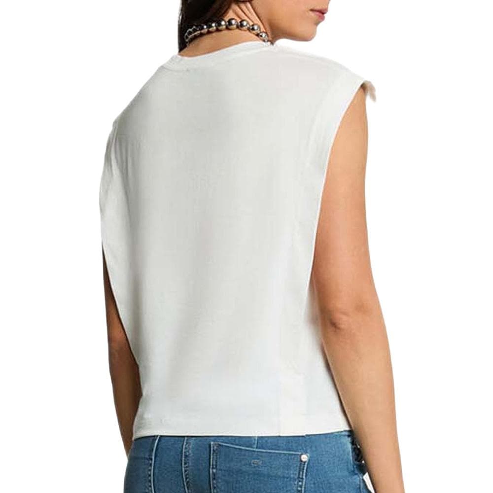 Débardeur Blanc Femme Morgan DPREPPY 2