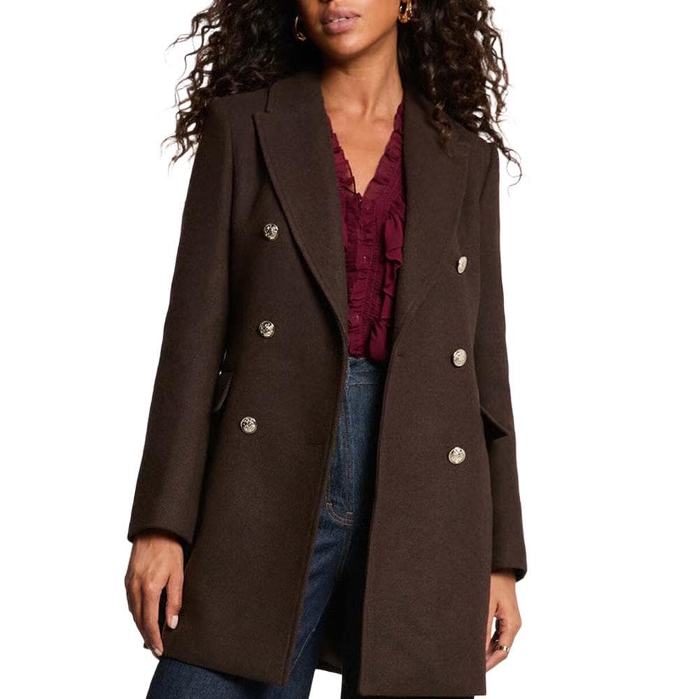 Manteaux Marron Femme Morgan GCHA 1