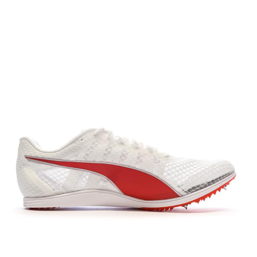 Chaussures de Sport Blanches/Rouges Homme Puma Evospeed 2