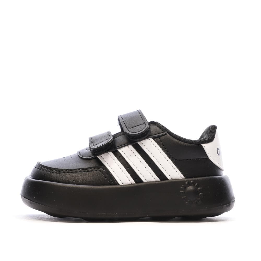 Baskets Noir/Blanche Enfant Adidas Advantage Cf I 1