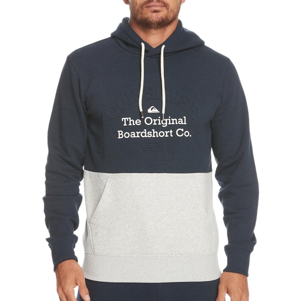 Sweat Gris Homme Quiksilver Emboss 1
