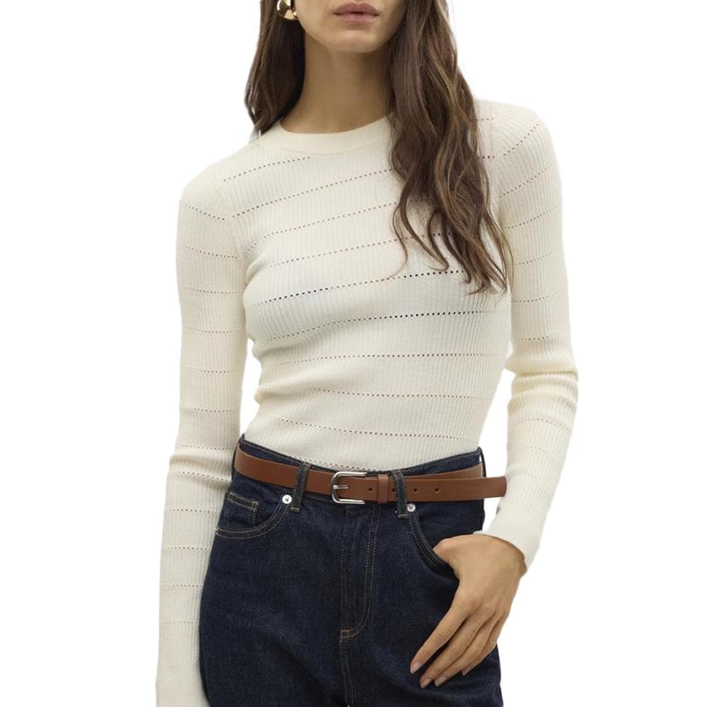 Pull Blanc Femme Vero Moda Paula 1