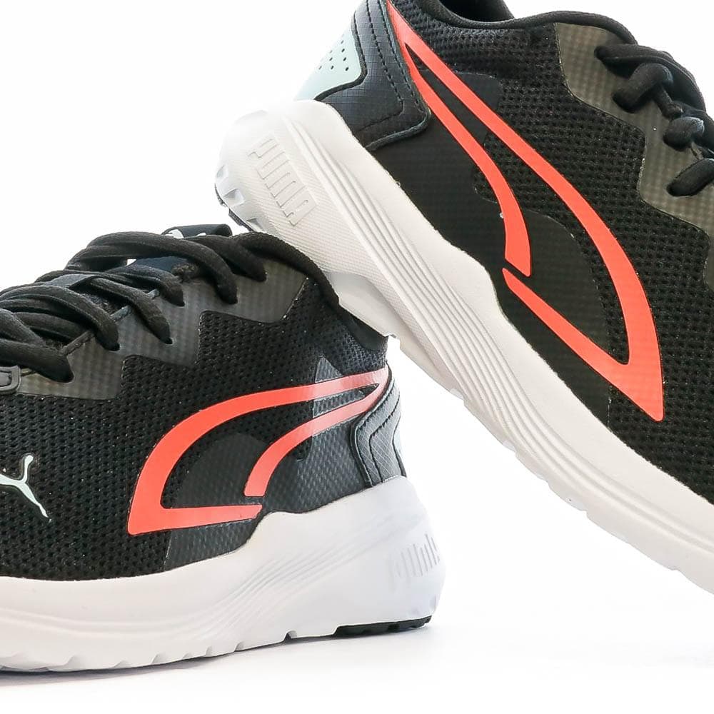 Baskets Noires/Orange Garçon Puma All-day Active 7