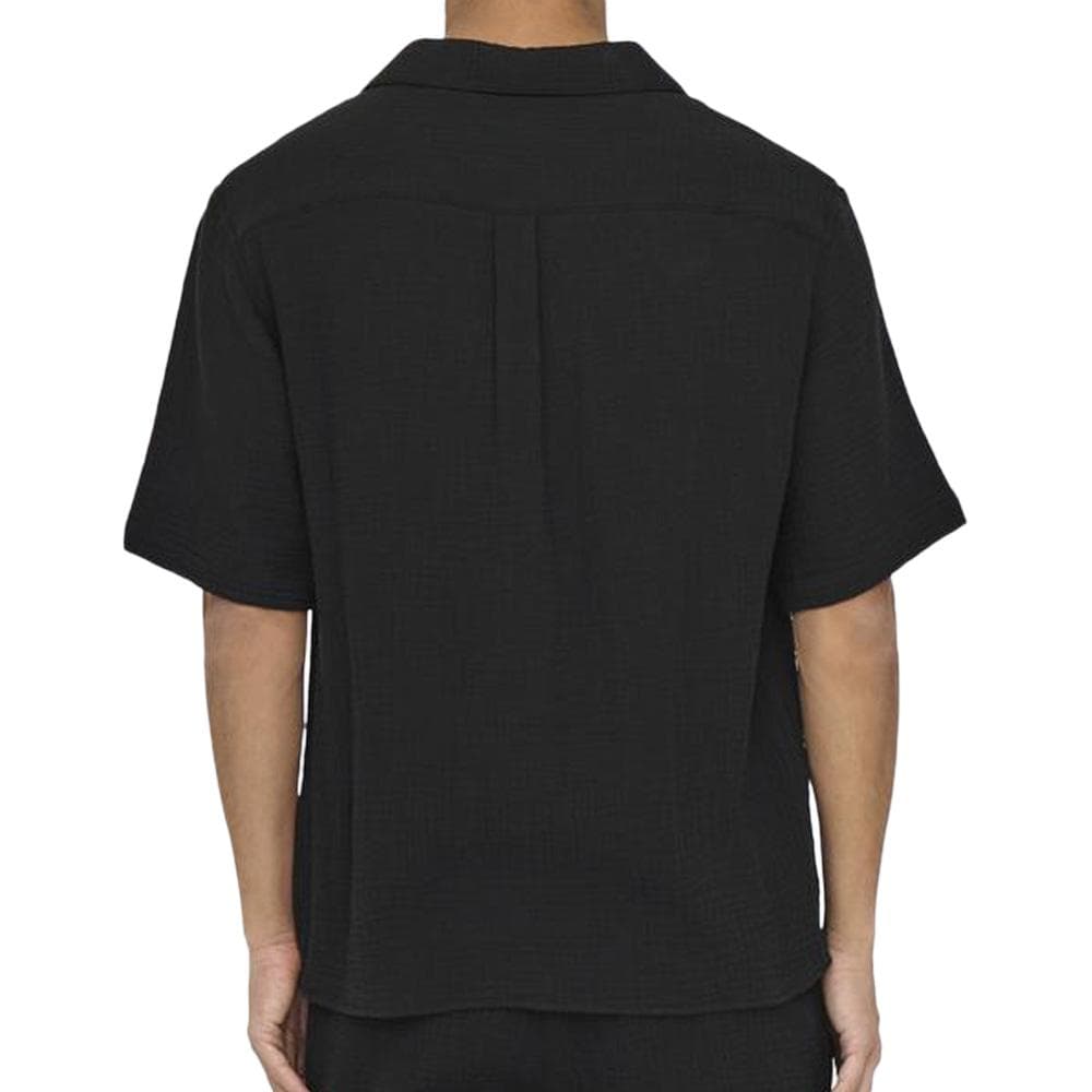 Chemise Noire Homme Only & Sons Kyle 2