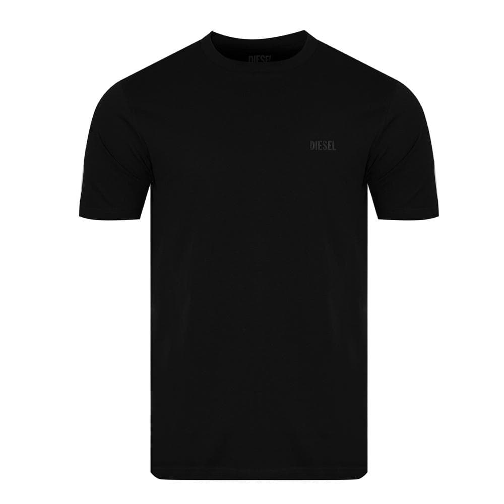 T-shirt Noir Homme Diesel Just A18997 1
