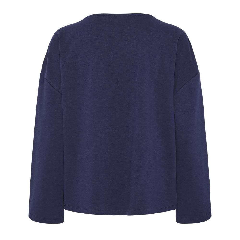 Sweat Marine Femme Pieces Andrea 2