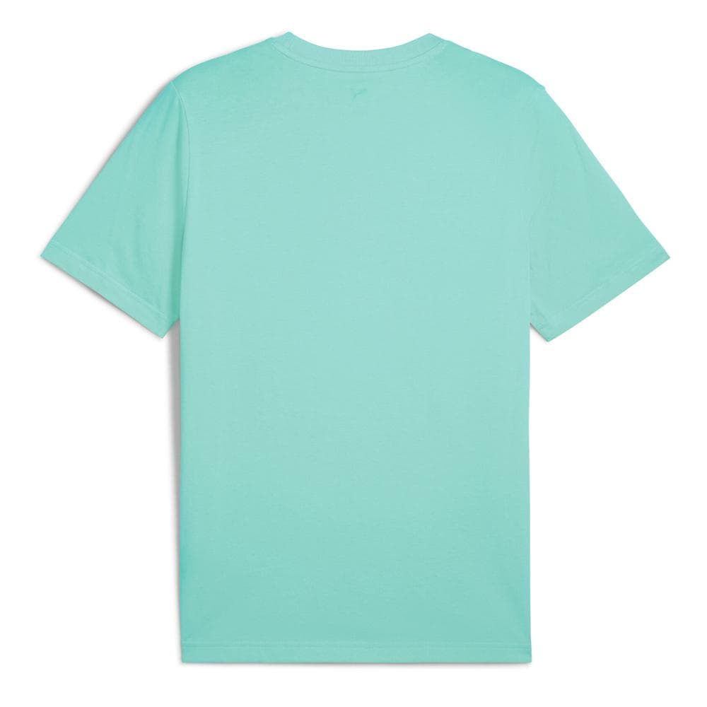 T-Shirt Turquoise Homme Puma Color 2