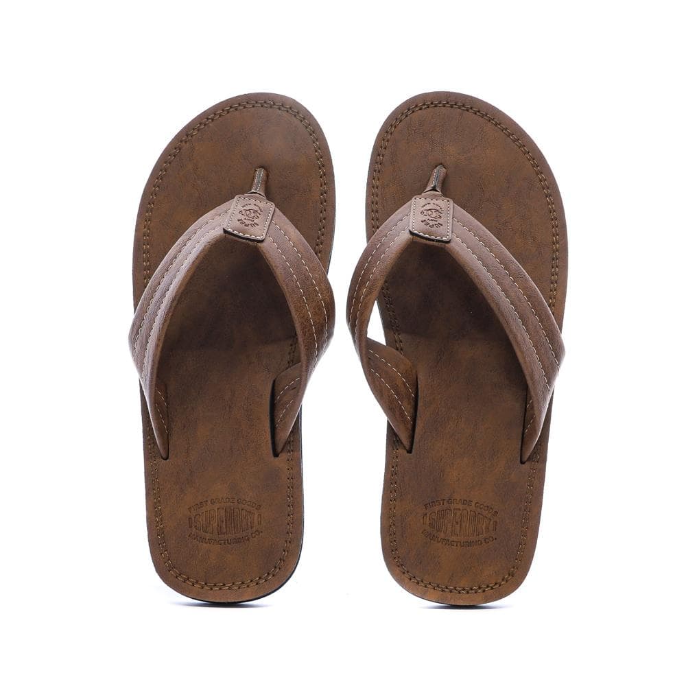 Tongs Marron Homme Superdry Vintage Flip Flop 3
