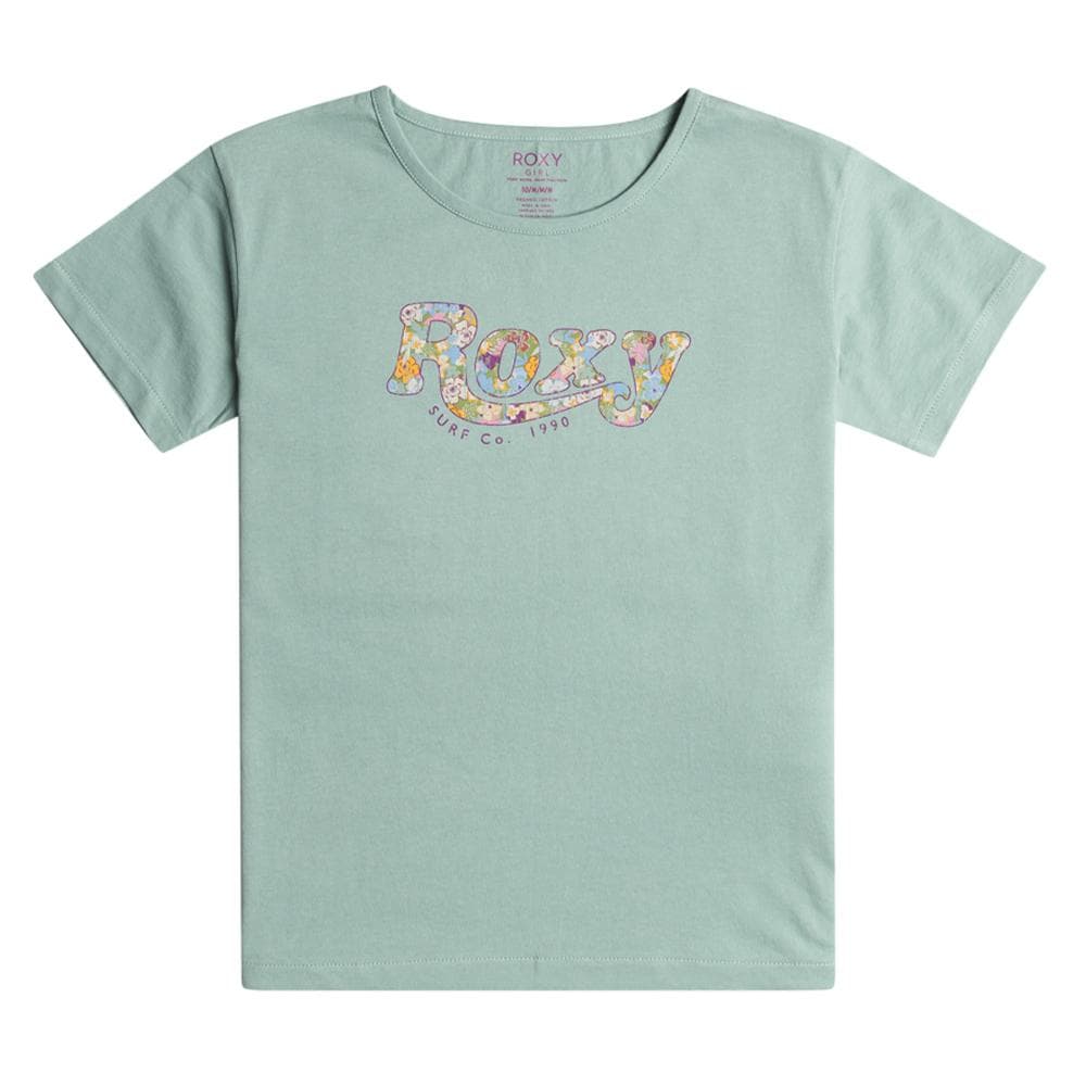 T-shirt Vert Fille Roxy Day And Night 25 1