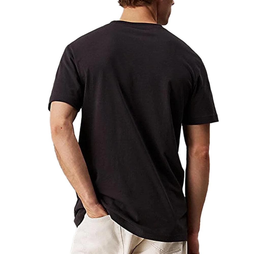 T-Shirt Noir Homme Calvin Klein Jeans Calvin Klein Label Phantom 2