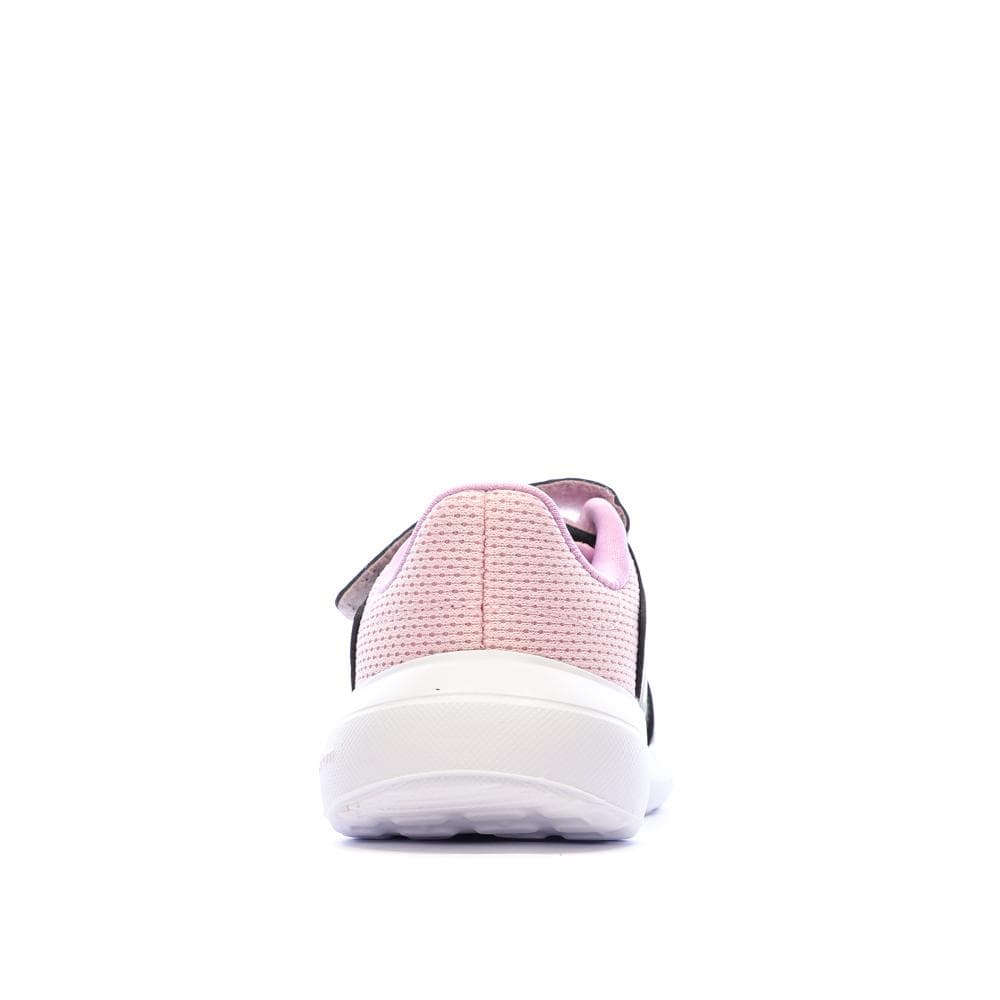 Baskets Noir/Rose Bébé Fille Adidas Tensaur Run 3.0 El 3